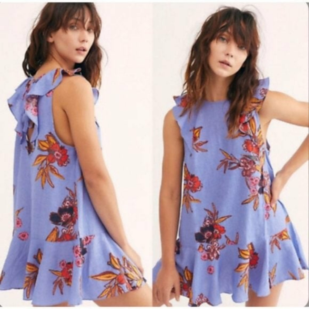NWT Free People Ruffled Tunic